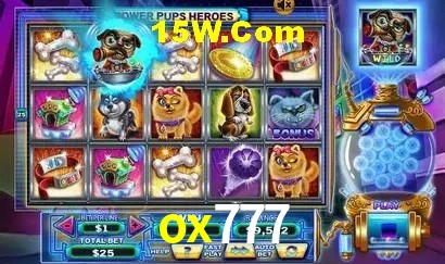 Biblioteca de slots populares na ox777