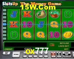 Jackpots e promoções na ox777