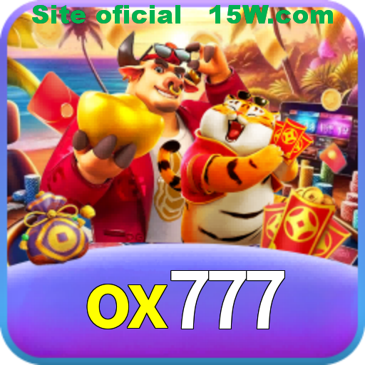 Imagem promocional da ox777 mostrando a plataforma e suas vantagens